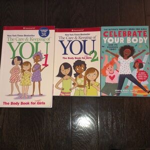 Bundle of 3 - body books for girls